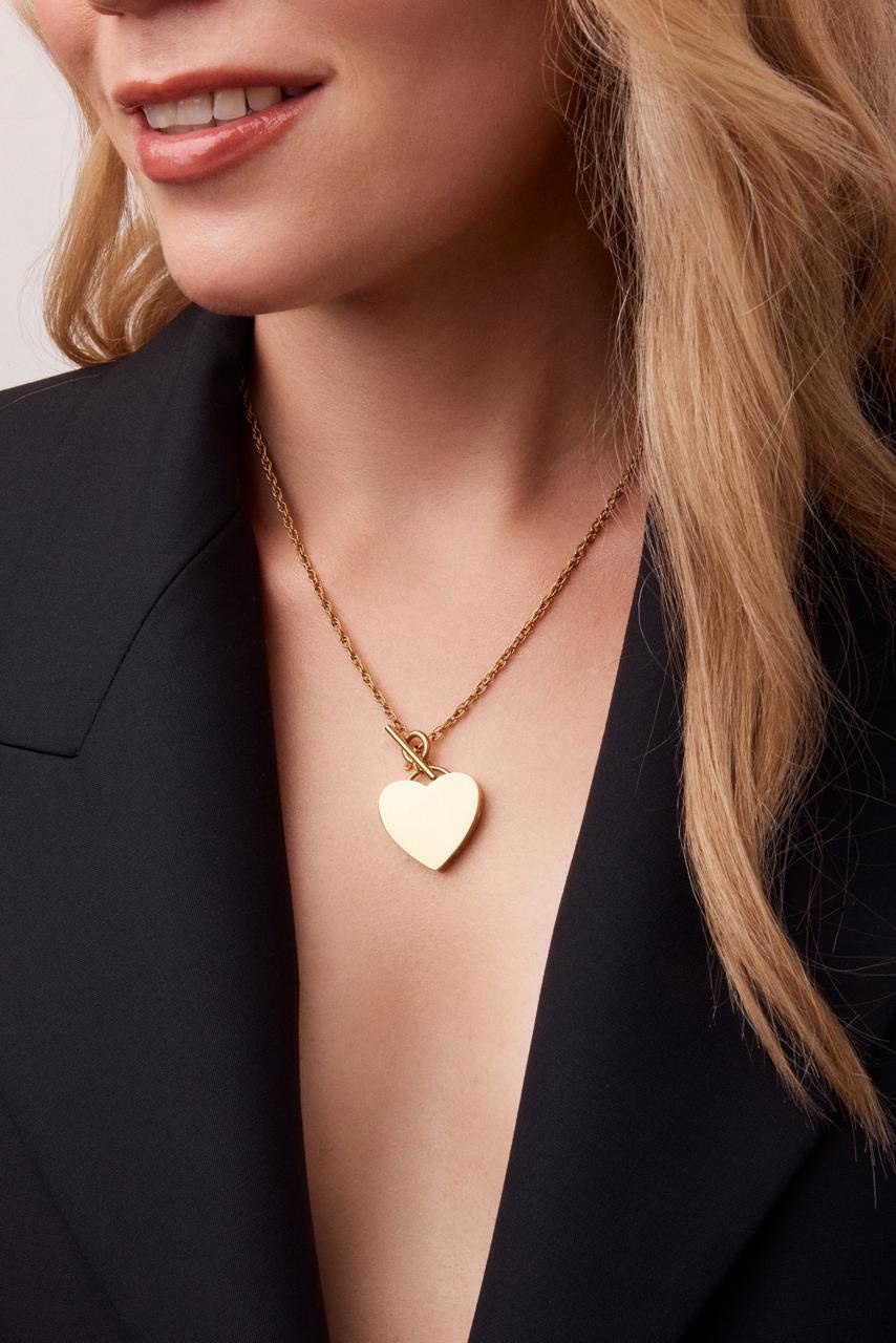 The Heart Løckett with fine chain