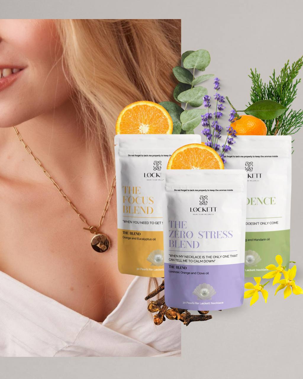 The Complete Wellness Set including the OG Løckett with chunky chain