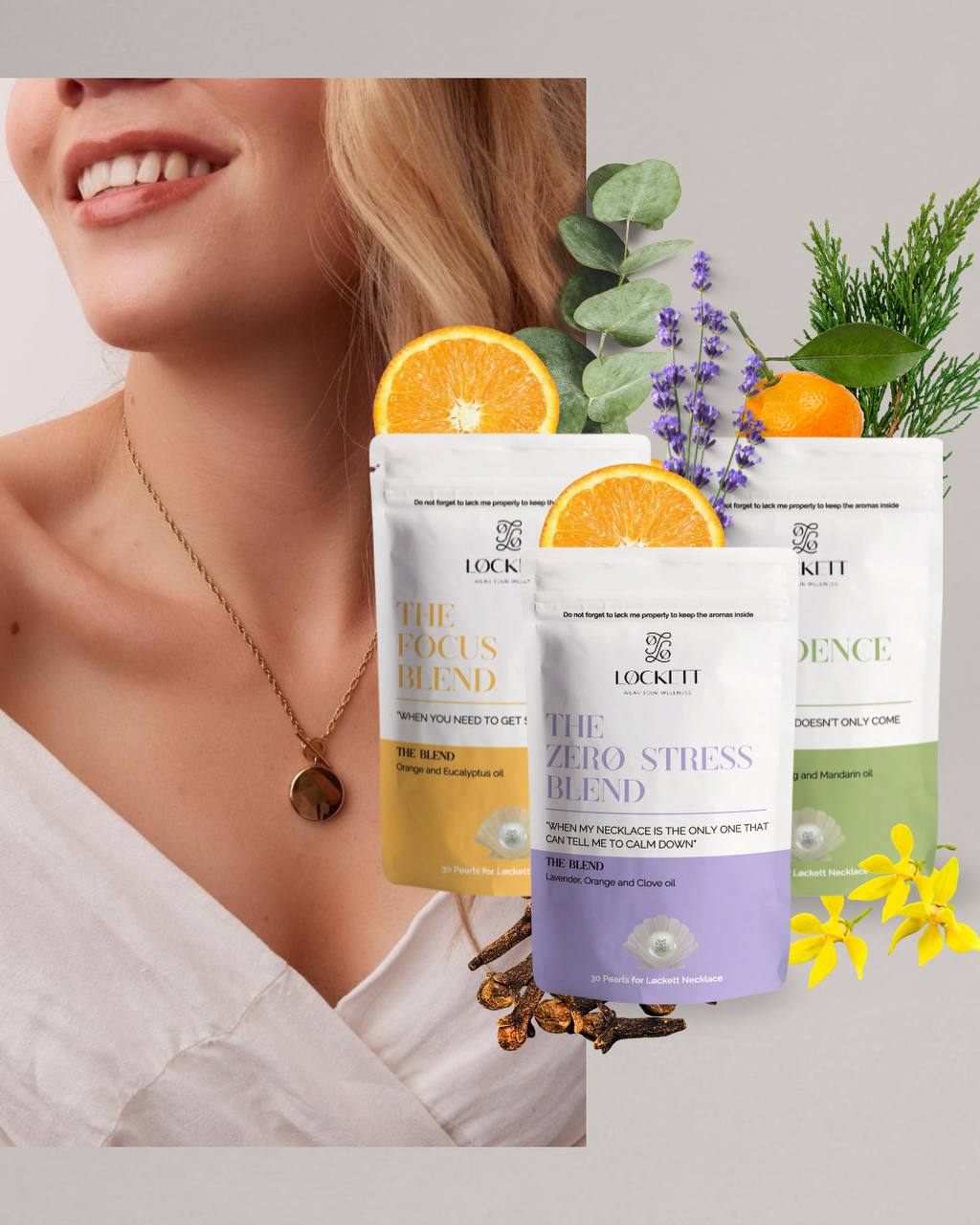 The Complete Wellness Set including the OG Løckett with fine chain